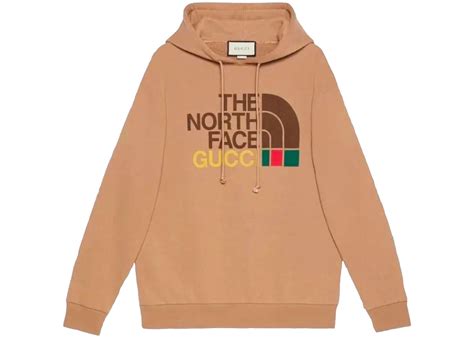 north face gucci proces|gucci north face hoodie brown.